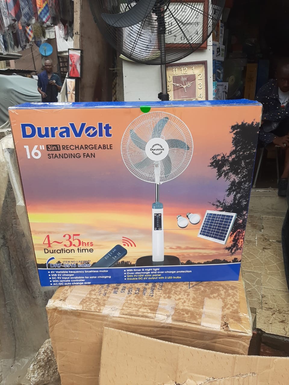 rechargeable fan