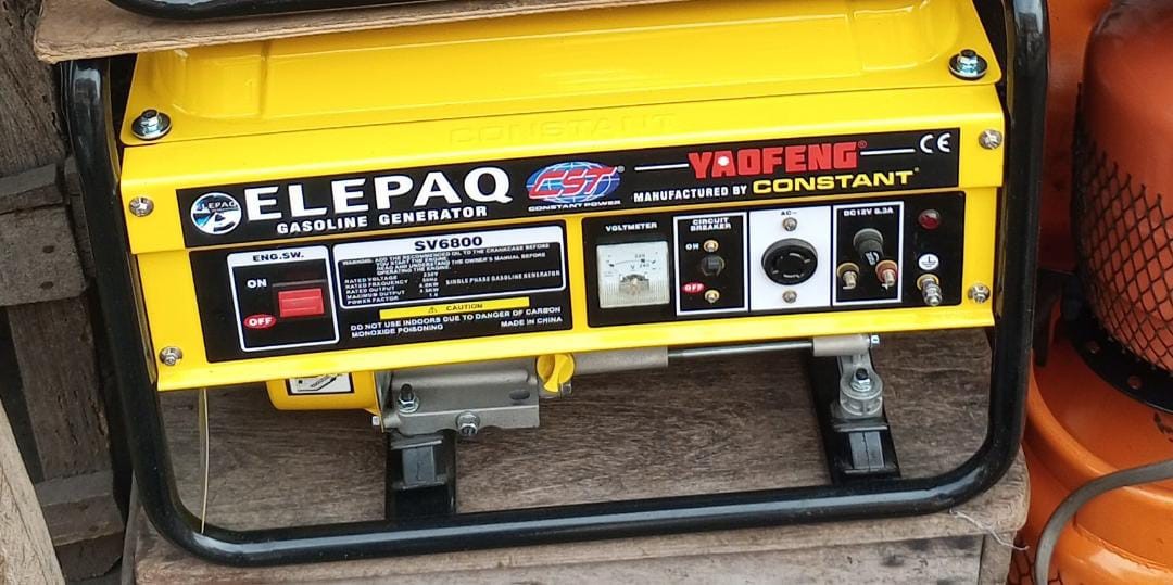 Elepaq 3.5KVA Full Copper Coil Manual Start Generator - SV6800