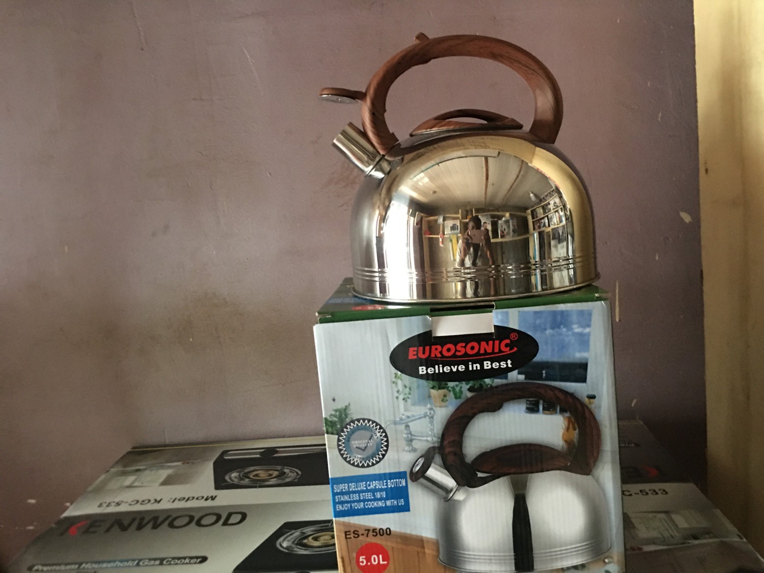 Eurosonic whistling kettle 5L